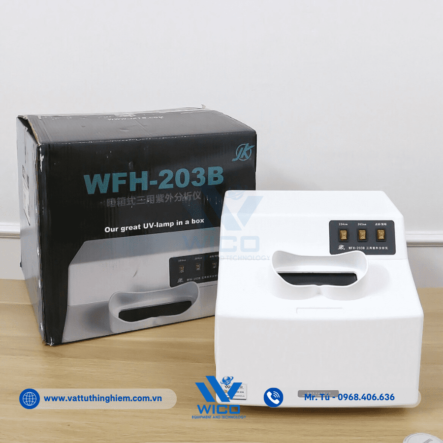 Đèn UV soi sắc ký bản mỏng WFH-203B