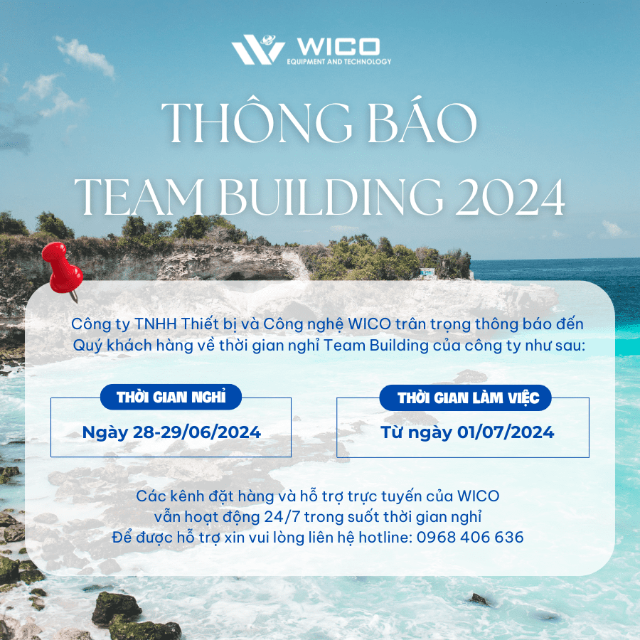 WICO THÔNG BÁO LỊCH NGHỈ TEAM BUILDING 2024