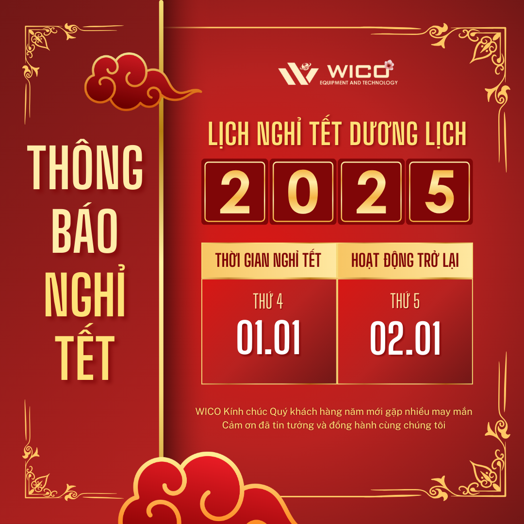 Wico Thông Báo Lịch Nghỉ Tết Dương Lịch 2025