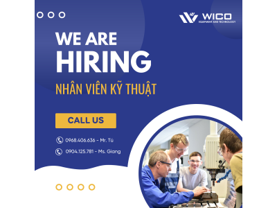 WICO - Tuyển dụng nhân viên kỹ thuật 06-2022