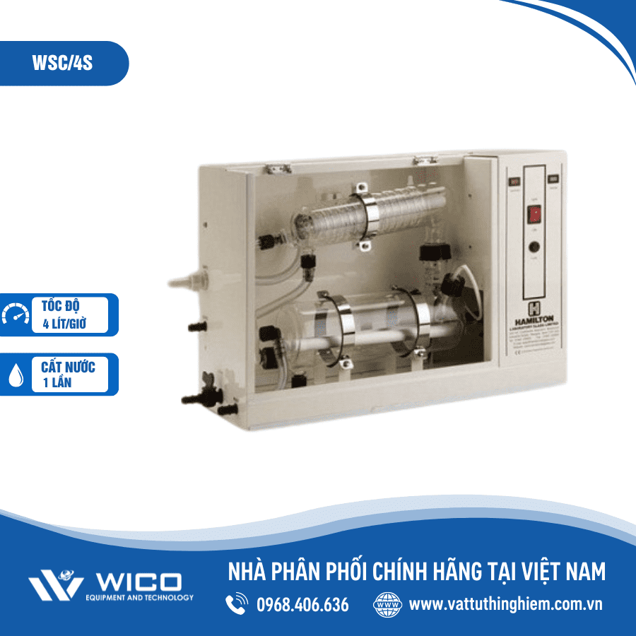 Máy cất nước 1 lần Hamilton WSC/4S (4 lít/giờ)