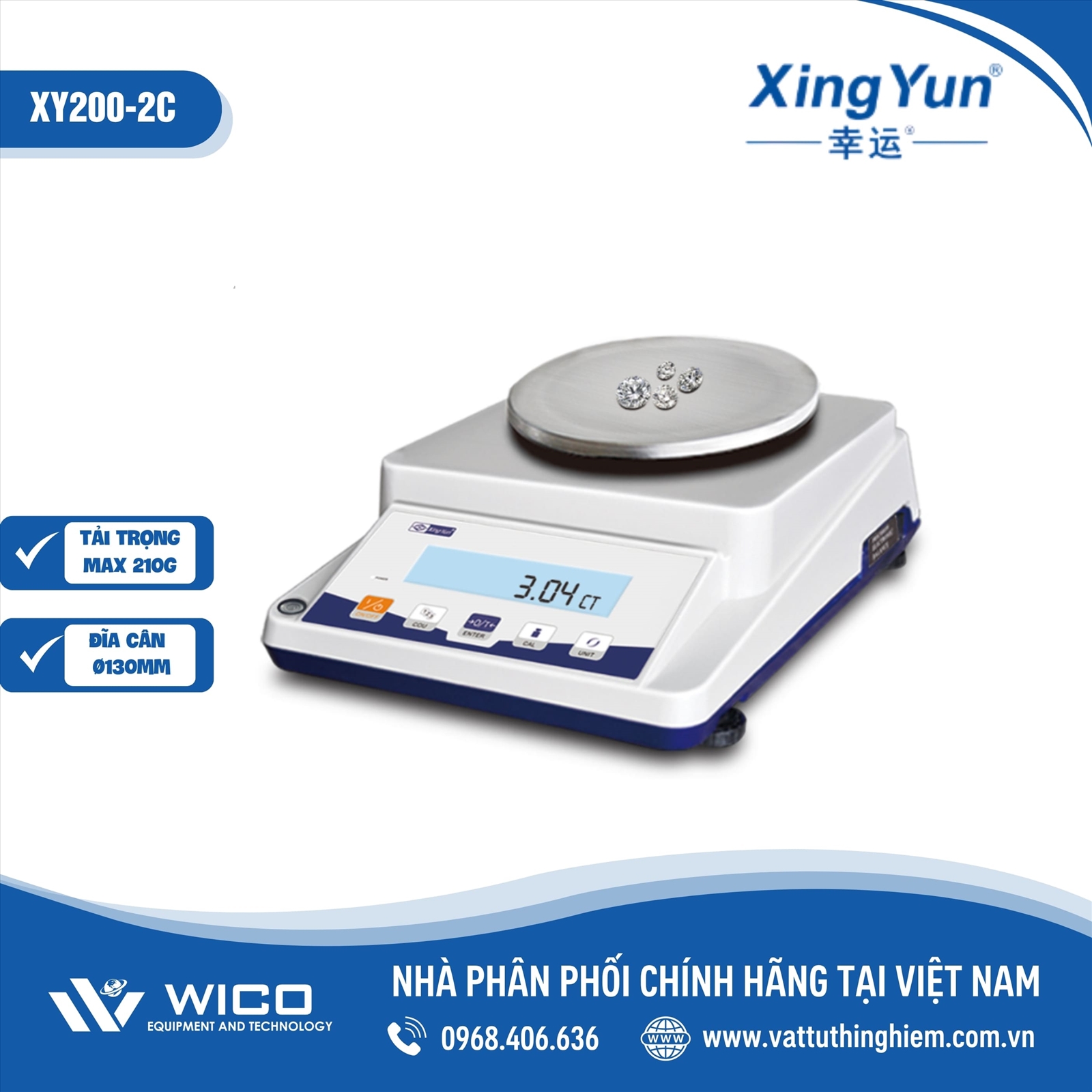 Cân kỹ thuật XingYun XY200-2C | 210g