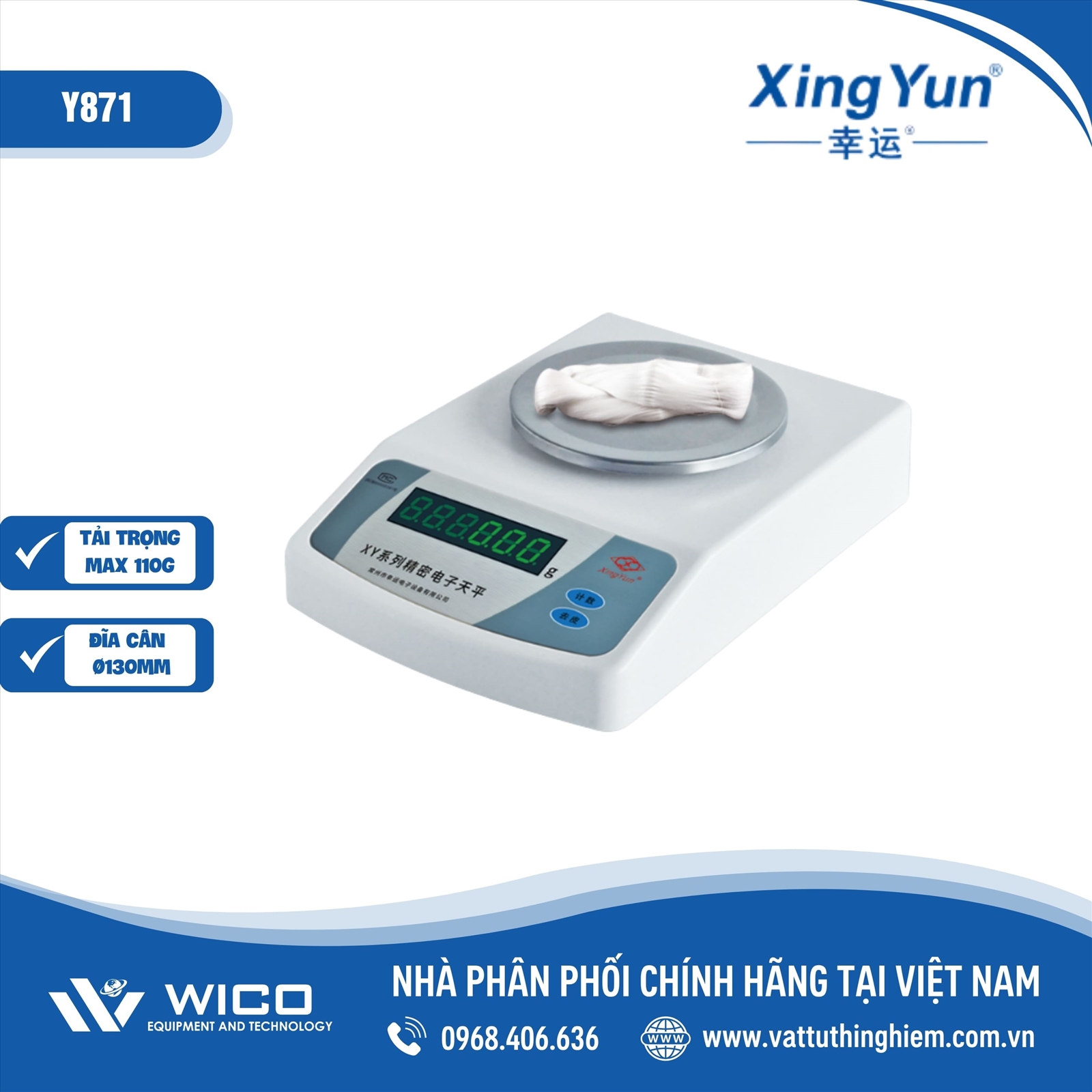 Cân phân tích 3 số lẻ XingYun Y871 | 110g